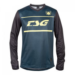 Tricou Ciclism TSG Plain (L/S) - Blue