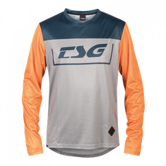 Tricou Ciclism TSG Breeze (L/S) - Blue Orange