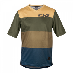 Tricou Ciclism TSG Swamp (S/S) - Blue Olive Beige