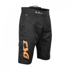 Pantaloni Scurti Ciclism TSG Worx - Black Orange