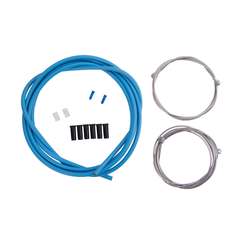 Set cablu + camasa frana CONTEC Neostop fata/spate - Blue