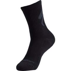 Sosete Ciclism SPECIALIZED Cotton Tall Logo - Black