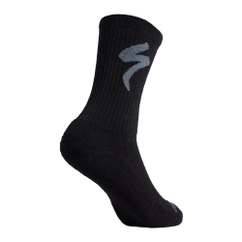 Sosete Ciclism SPECIALIZED Merino Midweight Tall Logo - Black