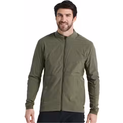Jacheta Ciclism SPECIALIZED Men's Trail Polartec Alpha - Oak Green