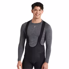 Bluza de Corp Termica SPECIALIZED Men's Merino Seamless Baselayer (L/S) - Grey