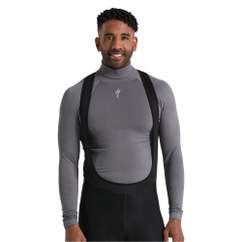 Bluza de Corp Termica SPECIALIZED Men's Seamless Roll Neck Baselayer (L/S) - Grey