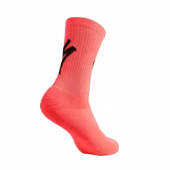 Sosete Ciclism SPECIALIZED Techno Mtb Tall Logo - Imperial Red