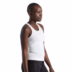Bluza de Corp fara Maneci SPECIALIZED Women's Seamless Light Baselayer - White