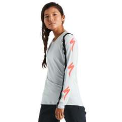 Tricou Ciclism SPECIALIZED Women's Trail (L/S) - Dove Grey