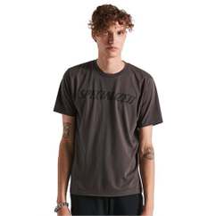 Tricou Ciclism SPECIALIZED Men's Wordmark (S/S) - Charcoal