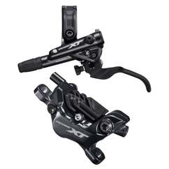 Frana Disc Hidraulica SHIMANO XT BL-M8100 (L) + BR-M8120 (F) | Placute Metalice w/Fin