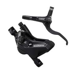 Frana Disc Hidraulica SHIMANO Deore BL-MT401 (L) + BR-MT420 (F) | Placute Metalice