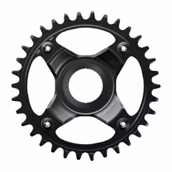 Foaie Angrenaj SHIMANO Steps SM-CRE80-12-SB 34T w/o CG (CL 56.5mm) - Black