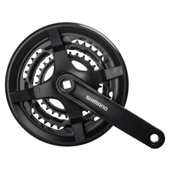 Angrenaj Pedalier SHIMANO Tourney FC-TY501 - 3x6/7/8 Viteze, 170mm, 42-34-24T w/CG