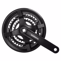 Angrenaj Pedalier SHIMANO Tourney FC-TY501 - 3x6/7/8 Viteze, 175mm, 48-38-28T w/CG
