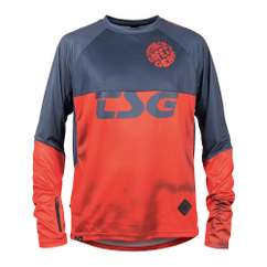 Tricou Ciclism TSG SP6 (L/S) - Red Blue