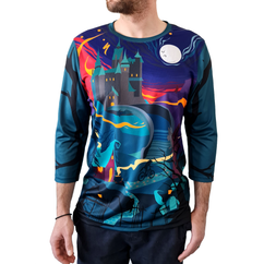 Tricou Ciclism SPECIALIZED Men's All Mountain (3/4 Sleeve)- Fairy Transilvania