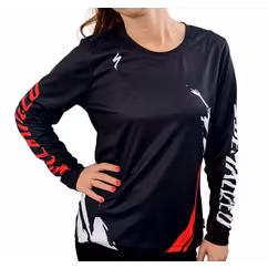 Tricou Ciclism SPECIALIZED Women's All Mountain (L/S) - Trail of Flames