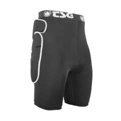 Pantaloni Ciclism cu Protectii TSG Combat - Black