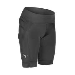 Pantaloni Ciclism cu Protectii TSG Carna Wmns - Black