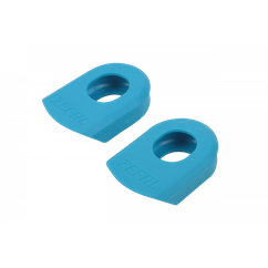 Protectii Brate Pedaliere ZEFAL Crank Armor - Cyan Blue