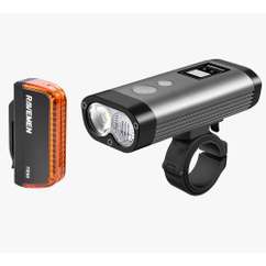 Set Far + Stop Bicicleta RAVEMEN LS25 USB (PR1200 & TR50)