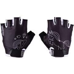Manusi Ciclism Copii CONTEC Unicorn (S/F) - Black/White