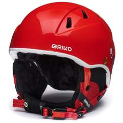 Casca Schi BRIKO Kodiakino Kid - Shiny Monza Red White