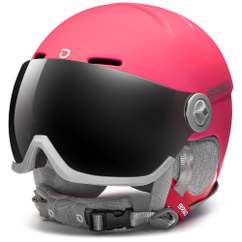 Casca Schi BRIKO Blenda Visor - France Rose