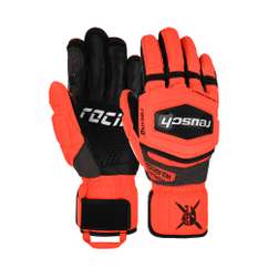 Manusi Schi REUSCH Worldcup Warrior GS - Black/Fluo Red