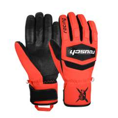 Manusi Schi REUSCH Worldcup Warrior R-TEX XT Junior - Black/Fluo Red