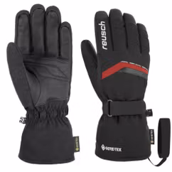 Manusi Schi REUSCH Manni GTX - Black/White/Fire Red