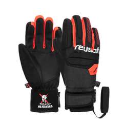 Manusi Schi REUSCH Warrior R-TEX XT Junior - Black/White/Fluo Red