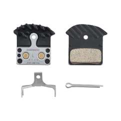 Placute Frana SHIMANO J04C - Metalce w/Fin