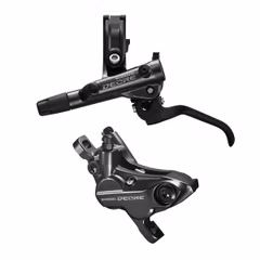 Frana Disc Hidraulica SHIMANO Deore BL-M6100 (L) + BR-M6120 (F) | Placute Resin
