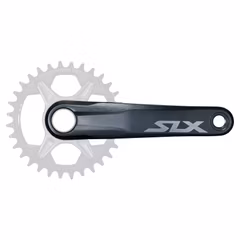 Angrenaj Pedalier SHIMANO SLX FC-M7100-1 - 1x12 Viteze, 175mm, Hollowtech 2 w/o CR, w/o CG, w/o TL-F