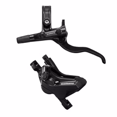 Frana Disc Hidraulica SHIMANO BL-M4100 (L) + BR-MT420 (F) | Placute Resin