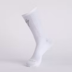 Sosete Ciclism SPECIALIZED Knit Tall - White/Silver