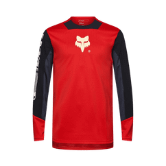 Tricou Ciclism FOX Mtb Defend Elevated (L/S) - Flo Red
