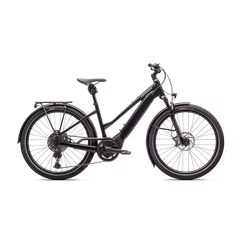 Bicicleta Electrica SPECIALIZED Turbo Vado 5.0 Step-Through - Gloss Castblack/Satin Silver Reflectiv