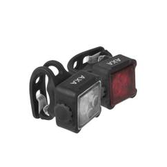 Set Far + Stop Bicicleta AXA Niteline 44-R USB