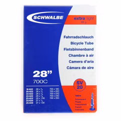 Camera SCHWALBE SV20 Extra Light 28 (18/25-622/630) EK 60mm