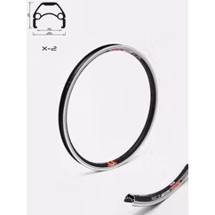 Janta CROSSER X2 26'' 36H - Black | Capsata