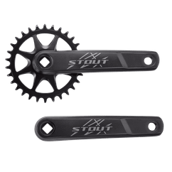 Angrenaj STOUT Rockhopper MY21 Rivet - 1x10 viteze, 30T, 165mm, L+R