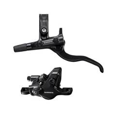 Frana Disc Hidraulica SHIMANO BL-M4100 (L) + BR-MT410 (F) | Placute Resin