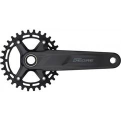 Angrenaj Pedalier SHIMANO Deore FC-M5100-1 - 1x10/11 Viteze, 175mm, 30T w/o CG