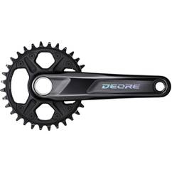 Angrenaj Pedalier SHIMANO Deore FC-M6100 - 1x12 Viteze, 175mm, 30T w/o CG