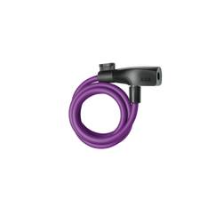 Antifurt Cablu AXA Resolute 8mm/120cm - Royal Purple