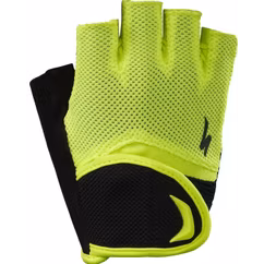 Manusi Ciclism SPECIALIZED Kids' Body Geometry (S/F) - Black/Neon Yellow