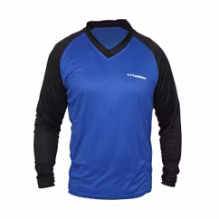 Tricou Ciclism CROSSER MTB - Albastru/Negru